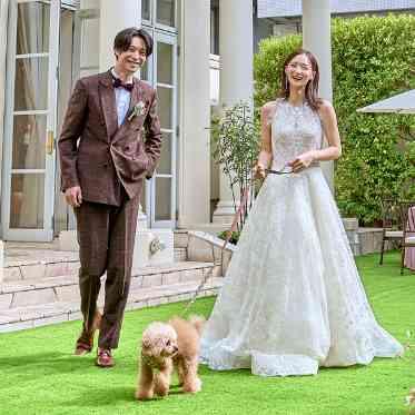 ヒルサイドクラブ迎賓館（八王子）/テイクアンドギヴ・ニーズウェディング ペットと⼀緒の特別な1⽇
