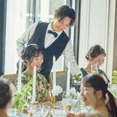 ニーズ八王子 by T&G WEDDING(旧 ヒルサイドクラブ迎賓館 八王子) できたてのお料理を楽しもう!