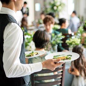 ヒルサイドクラブ迎賓館(八王子)/テイクアンドギヴ・ニーズウェディング できたてのお料理を楽しもう!