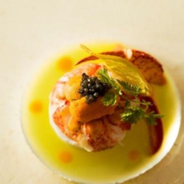 ヒルサイドクラブ迎賓館(八王子)/テイクアンドギヴ・ニーズウェディング 華やかな前菜でお客様をおもてなし