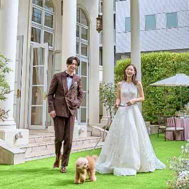 山手迎賓館　横浜/テイクアンドギヴ・ニーズウェディング ペットと⼀緒の特別な1⽇