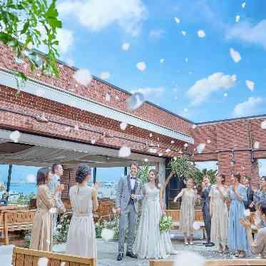 ニーズみなとみらい VERANDA by T&G WEDDING(旧 ベイサイド迎賓館ベランダ) 5Fフロアにあるルーフトップガーデン