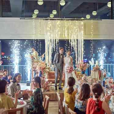 ニーズみなとみらい VERANDA by T&G WEDDING(旧 ベイサイド迎賓館ベランダ) VERANDAおすすめ!人気の花火演出
