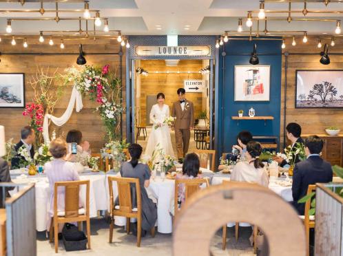 ニーズみなとみらい VERANDA by T&G WEDDING(旧 ベイサイド迎賓館ベランダ) 披露宴会場