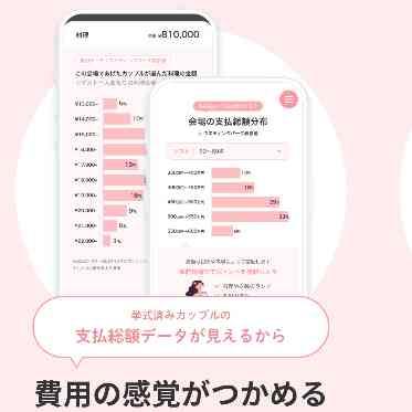 BAYSIDE GEIHINKAN VERANDA/テイクアンドギヴ・ニーズウェディング mieruuにて費用の感覚をつかむことができ事前に見積りができるのがポイント