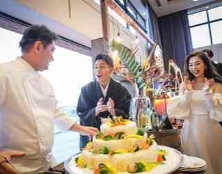 BAYSIDE GEIHINKAN VERANDA/テイクアンドギヴ・ニーズウェディング 料理