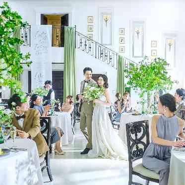 アクアテラス迎賓館(新横浜)/テイクアンドギヴ・ニーズウェディング ゲストとの距離が近くアットホームなパーティに