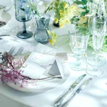 テーブルコーディネートも自由に自分らしく