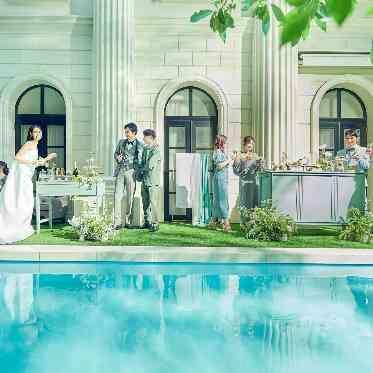 ニーズ新横浜 by T&G WEDDING(旧 アクアテラス迎賓館 新横浜) プール付きの貸切邸宅で過ごすゲストとの時間