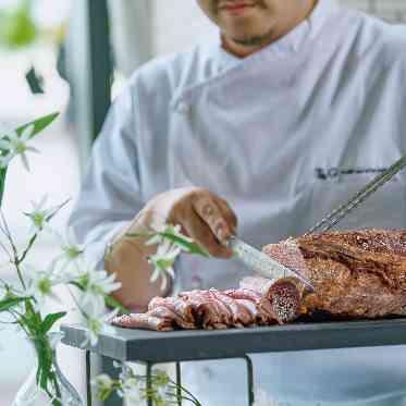 コットンハーバークラブ(横浜)/テイクアンドギヴ・ニーズウェディング 一組貸切なのでお料理にもこだわれる。フェアで試食を味わってみて!