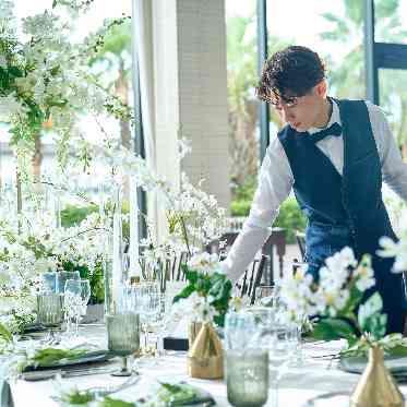 コットンハーバークラブ(横浜)/テイクアンドギヴ・ニーズウェディング スタッフも貸切なのはコットンだからこそ!おふたりの結婚式テーマに合わせてお手伝い