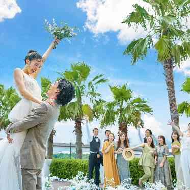 コットンハーバークラブ(横浜)/テイクアンドギヴ・ニーズウェディング 開放的な会場はおふたりも最高の笑顔に