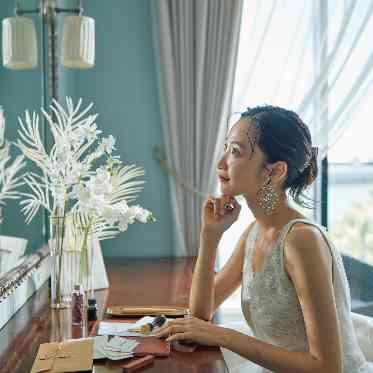 コットンハーバークラブ(横浜)/テイクアンドギヴ・ニーズウェディング 緊張を解きほぐしてくれるブライズルーム