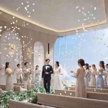 ニーズ湘南茅ヶ崎 by T&G WEDDING(旧 茅ヶ崎迎賓館) フラワーシャワーで祝福を