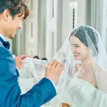 茅ヶ崎迎賓館/テイクアンドギヴ・ニーズウェディング 自然体で過ごす挙式の時間はゲストの祝福が心温まる時間に