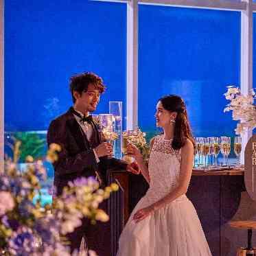 茅ヶ崎迎賓館/テイクアンドギヴ・ニーズウェディング ナイトならではの多彩な演出