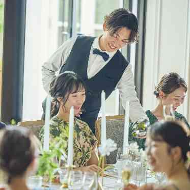 茅ヶ崎迎賓館/テイクアンドギヴ・ニーズウェディング ゲストをおもてなし