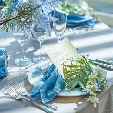 茅ヶ崎迎賓館/テイクアンドギヴ・ニーズウェディング 湘南の海が望めるガーデンテラス続きの会場は、まるで海外にトリップしたかのような特