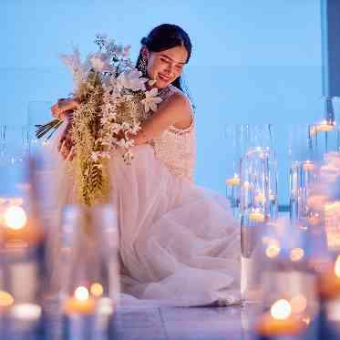 茅ヶ崎迎賓館/テイクアンドギヴ・ニーズウェディング ロマンティックな雰囲気に