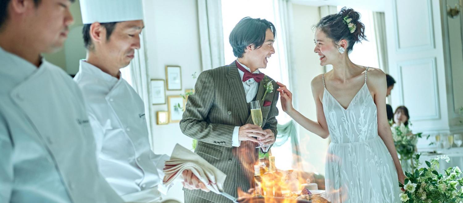ニーズさいたま新都心 by T&G WEDDING(旧 ガーデンヒルズ迎賓館 大宮) 料理