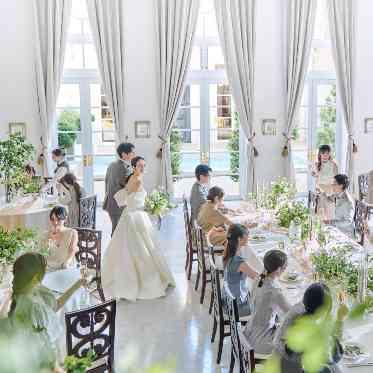 ニーズ柏 by T&G WEDDING(旧 アーセンティア迎賓館 柏) 自然光が差し込むパーティー会場