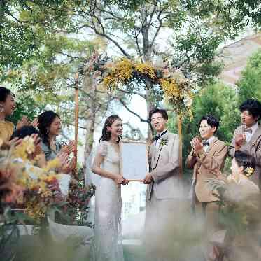 ベイサイドパーク迎賓館(千葉みなと)/テイクアンドギヴ・ニーズウェディング 光と緑の中で永遠の誓いをたてて…