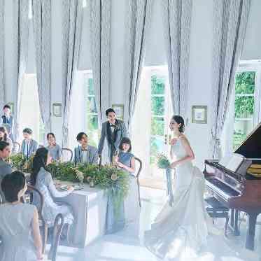 ベイサイドパーク迎賓館(千葉みなと)/テイクアンドギヴ・ニーズウェディング ピアノ生演奏でおもてなし