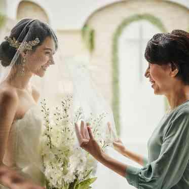 ベイサイドパーク迎賓館(千葉みなと)/テイクアンドギヴ・ニーズウェディング ベールダウンの瞬間も大切な思い出に