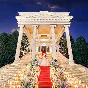 ベイサイドパーク迎賓館(千葉みなと)/テイクアンドギヴ・ニーズウェディング ナイトウエディングはロマンティックな雰囲気に…