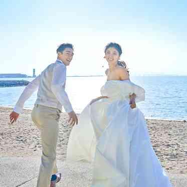 ベイサイドパーク迎賓館(千葉みなと)/テイクアンドギヴ・ニーズウェディング 明るく開放的な印象に残る写真を!