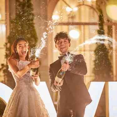 ベイサイドパーク迎賓館(千葉みなと)/テイクアンドギヴ・ニーズウェディング プールサイドで盛り上がる時間♪