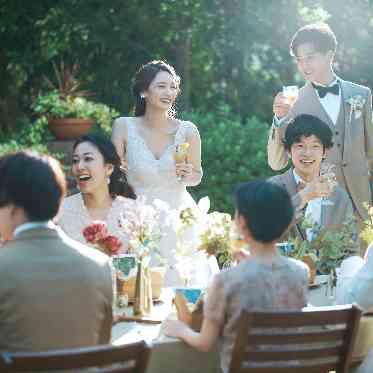 ベイサイドパーク迎賓館(千葉みなと)/テイクアンドギヴ・ニーズウェディング ガーデンでのウエルカムパーティも大人気♪