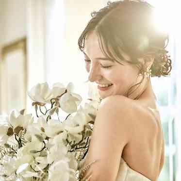 ベイサイドパーク迎賓館(千葉みなと)/テイクアンドギヴ・ニーズウェディング 控室でも素敵な写真が残せる