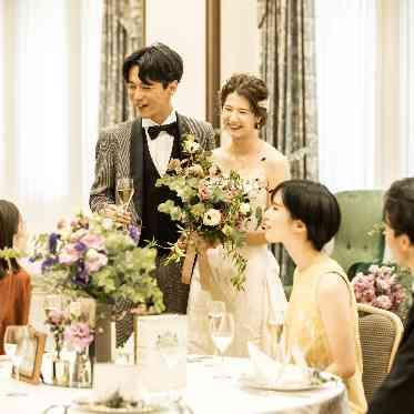 東京九段会館テラス 距離感が近く、パーティーを楽しめる披露宴会場