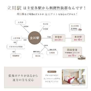 アニヴェルセル 立川 コーディネーターが厳選した豊富なテーブルクロスやカトラリーが自由に選べる！