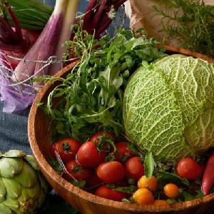 アニヴェルセル 立川 季節によって仕入れ先が変わる新鮮な野菜
