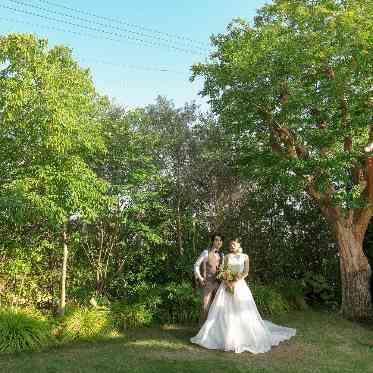 ethica(エシカ) シャルルースイートに併設されたガーデンは装飾や様々な演出として使用可能