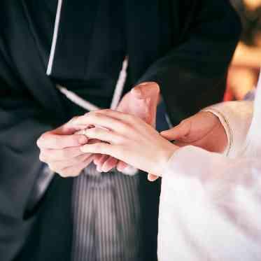 乃木神社・乃木會館 神前式 ~指環交換~