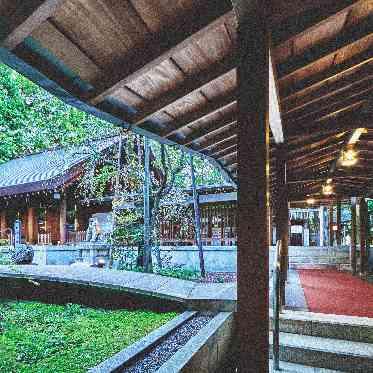 乃木神社・乃木會館 神社境内/回廊