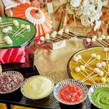 乃木神社・乃木會館 団子ビュッフェ