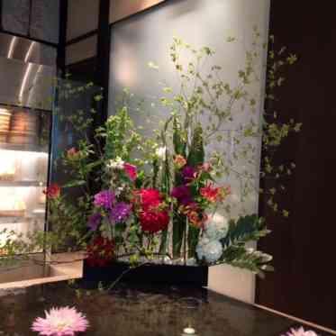 響 風庭 赤坂 エントランス装飾