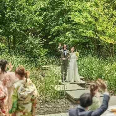 響 風庭 赤坂 緑に囲まれた響のガーデンはフォトスポットが沢山!