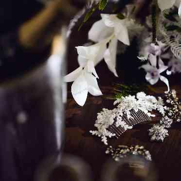 ハレの日はお気に入りの小物を使用して