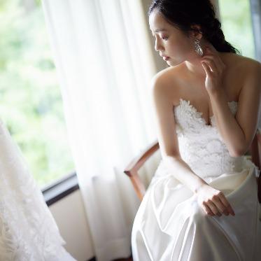 お気に入りのドレスを身に纏って、当日しか撮れないベストショットを