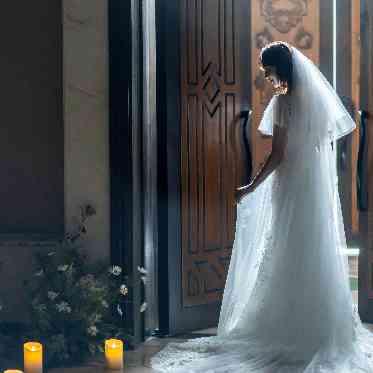 ラトリエ・ドゥ・マリエ ドレスが映える幻想的なお写真もお撮り出来ます