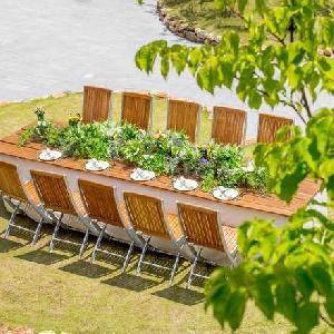 ラトリエ・ドゥ・マリエ 開放的な空間ならゲストも心からリラックスできる