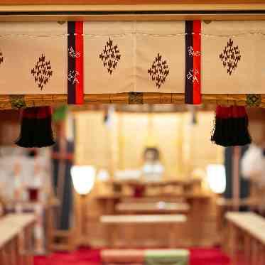 【館内神殿】だからこそ天候に左右される心配はありません
ホテル内ですべて完結でき