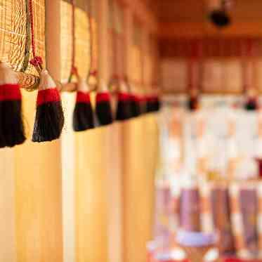 ホテルクラウンパレス浜松 長い歴史を感じさせる本格神殿。