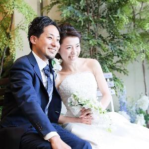 ホテルクラウンパレス浜松 緑あふれるガーデンの雰囲気でナチュラルなお写真。