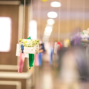 ホテルクラウンパレス浜松 ウエルカムスペースもプランナーと打ち合わせしながら決めれます。